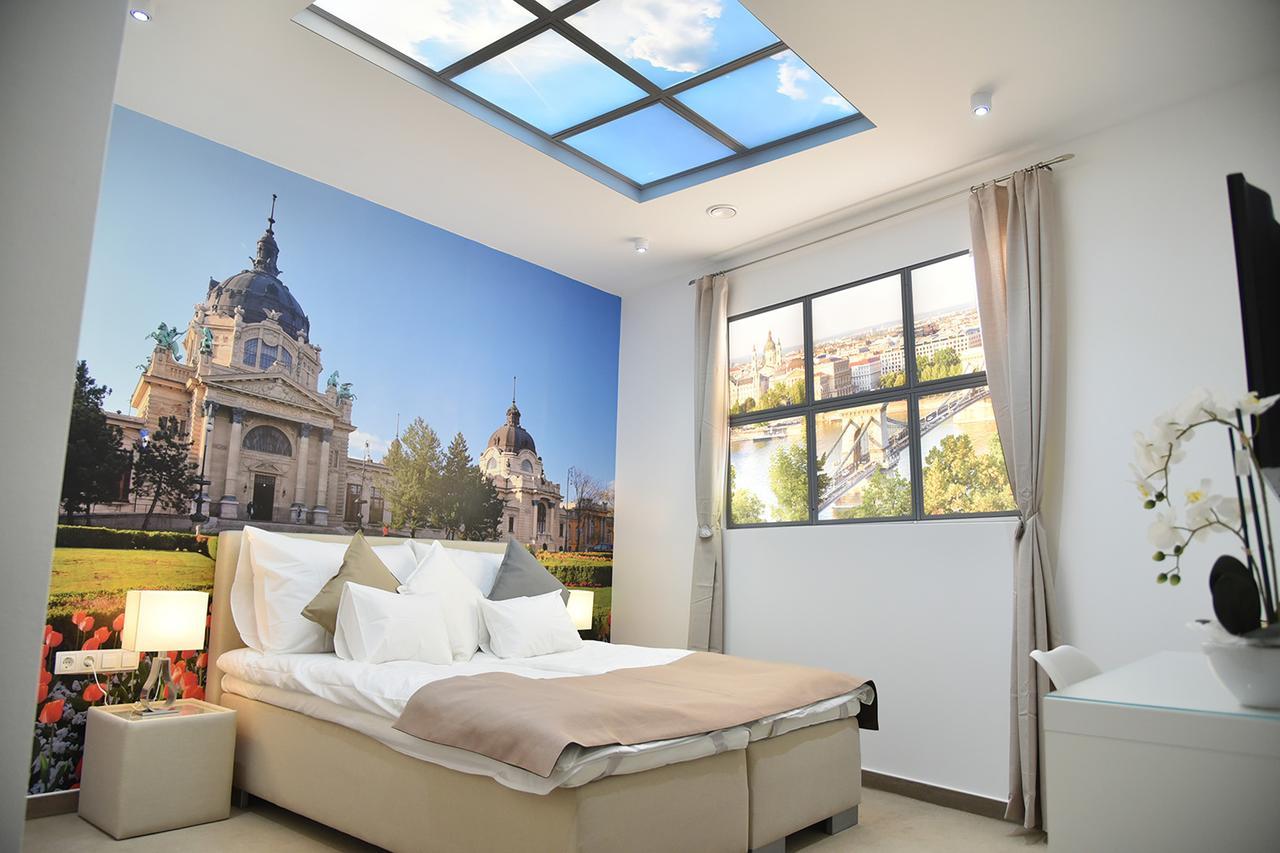Bp Design Hotel And Apartman Budapest Esterno foto